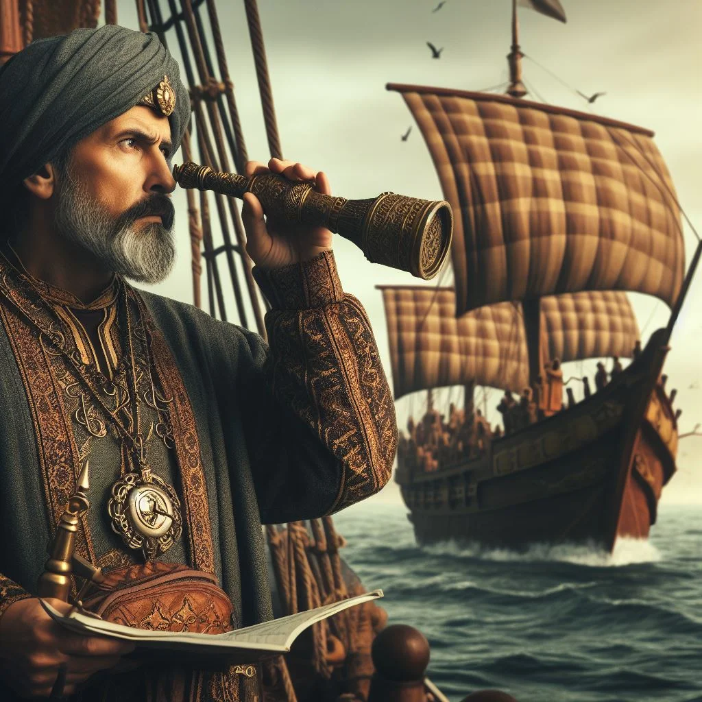 Chola Empire naval attack planning on medieval ships